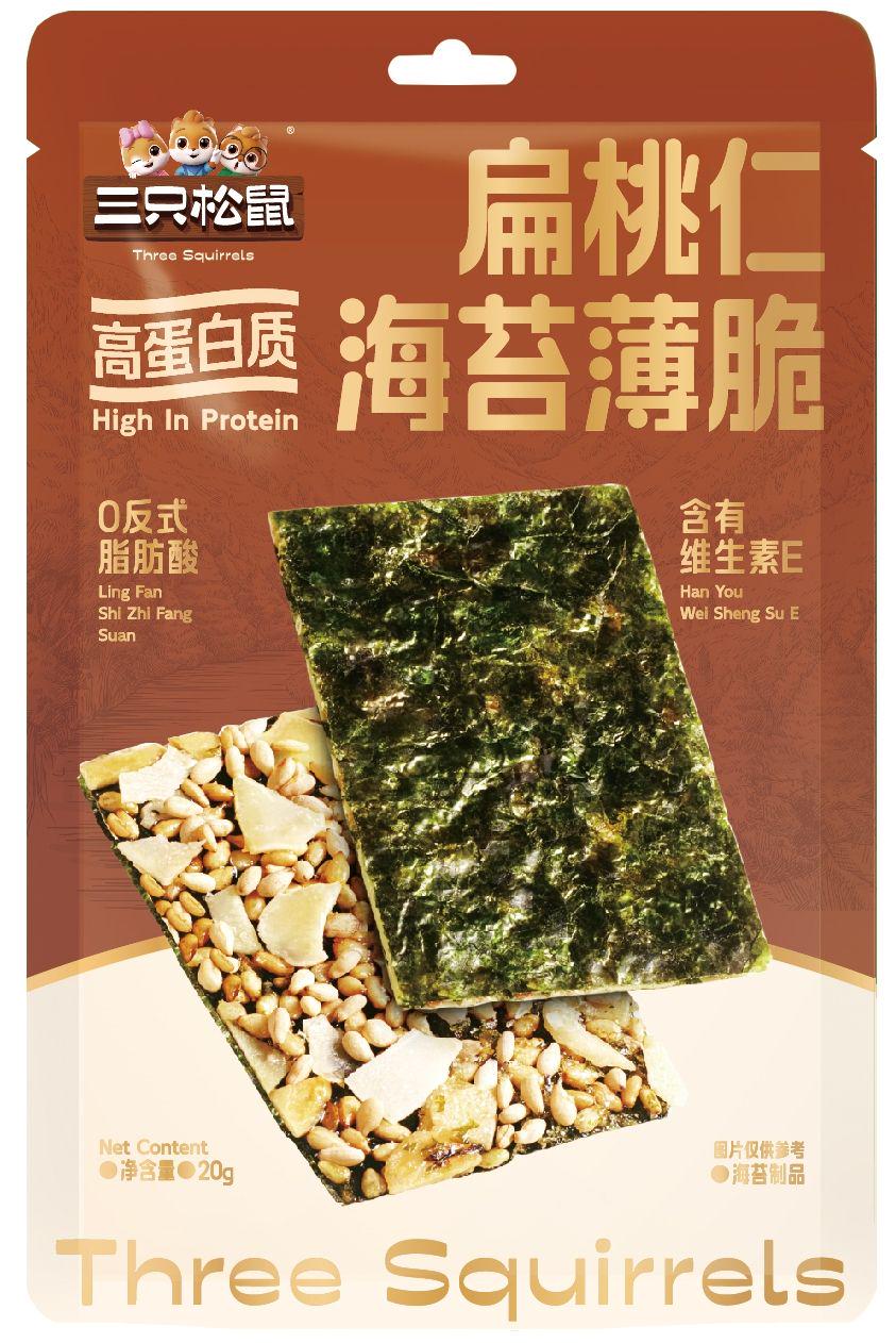 扁桃仁海苔薄脆 20g